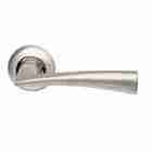 Ручка дверная межкомнатная Armadillo R.LD54.Columba (Columba LD80) SN/CP-3 матовый никель/хром